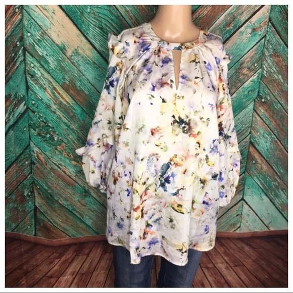 Anthro Dolan Left Coast Araminta Ruffled Top - Picture 6 of 6